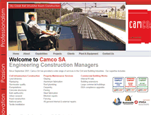 Tablet Screenshot of camco.com.au