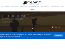 Tablet Screenshot of camco.tv